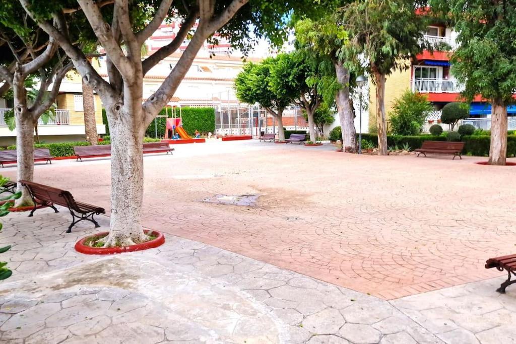 Bonito Apartamento Con Vistas Al Mar 플라야 포블라 데 파르날스 외부 사진